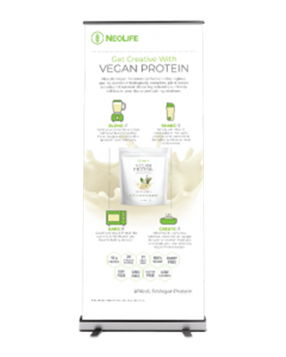 Full Size Banner - Get Creative With Vegan Protein