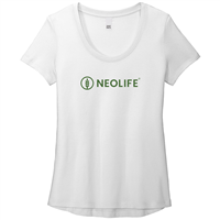 District Womens Perfect Weight Scoop Neck Tee-WNL