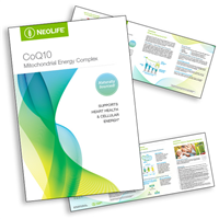 NeoLife CoQ10 Energy Brochure - English (20 Pack)